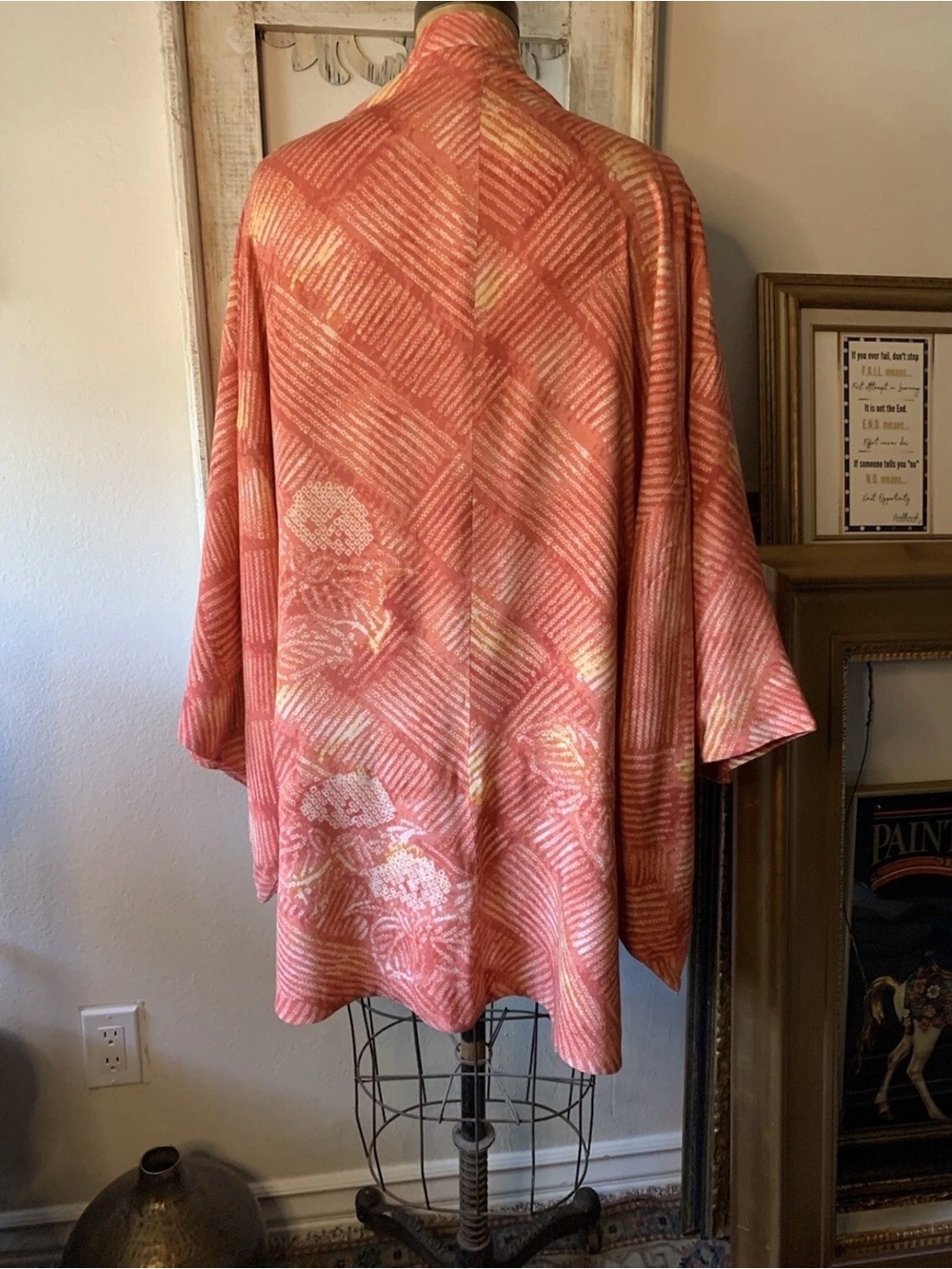 Free people shibori Kimono jacket - Picture 8 of 9